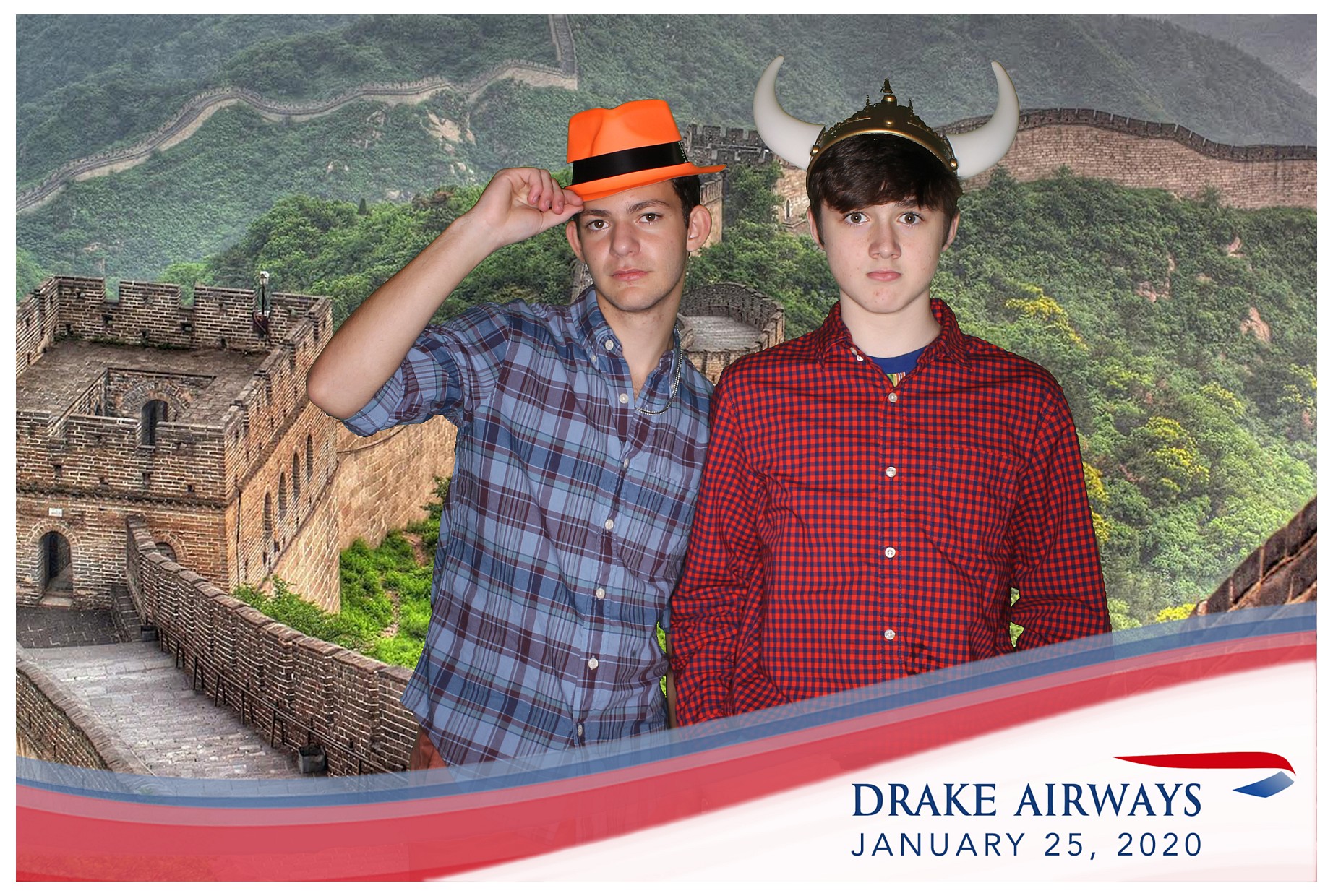 Drake Airways | View more photos from the event at gallery.photoboothcincy.com/u/PhotoBoothCincy/Drake-Airways